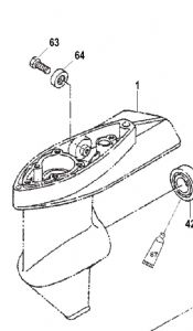 Mariner /Mercury Anode 97-823912 (click for enlarged image)